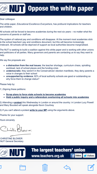 Guest post: Nicky Morgan - "Why academisation is best for our schools"