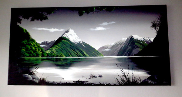 To show you all a painting I just bought?