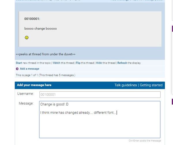 Heads up - we're about to introduce a wee (it's really not that big) site update...