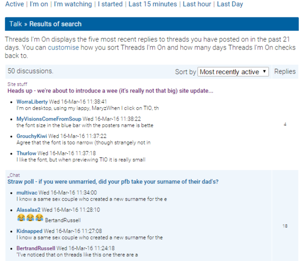 Heads up - we're about to introduce a wee (it's really not that big) site update...