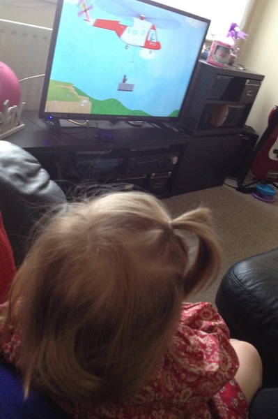 to expect 14 month old to be able to play at home just once!