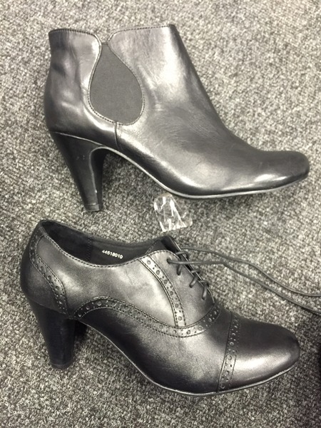 Quick! Which shoes? (I'm in the shop right now)