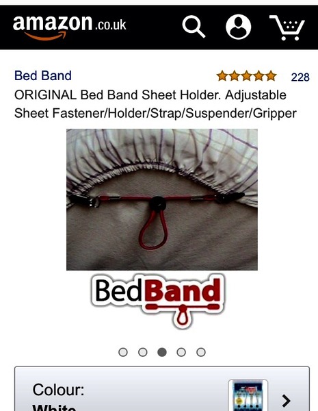 bed bands for sheets