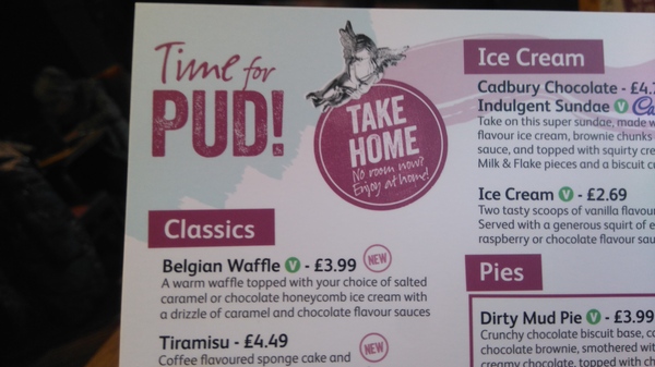 To hate the word "pudding?"