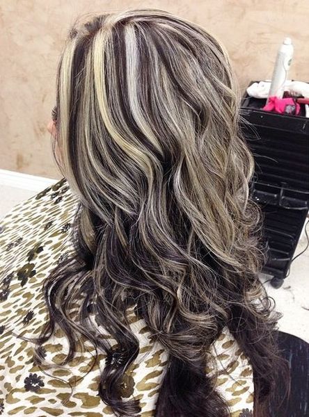 Help with greying - brown hair...please!