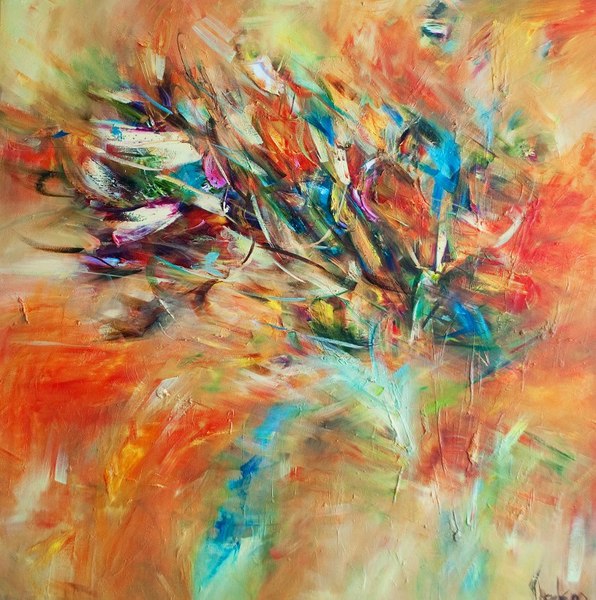 To show you all a painting I just bought?