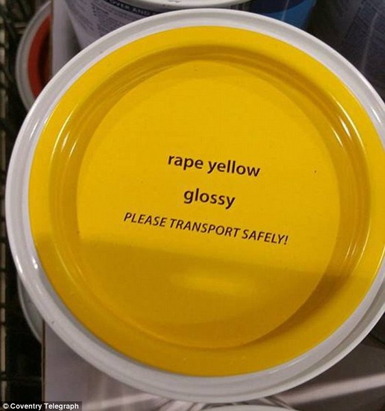 to think this paint should not have to have its name changed