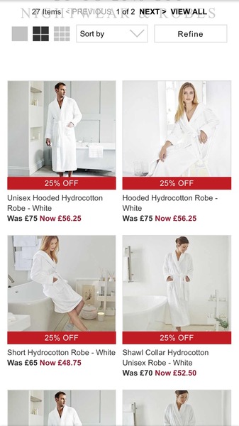 Dressinggown search