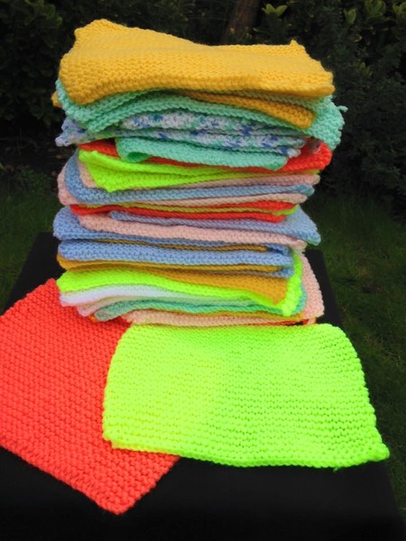 Woolly Hugs. Our Project to help refugees continues. One square, one blanket, a pair of gloves, one warm hat, one step at a time, really every little thing will help. All support welcome.