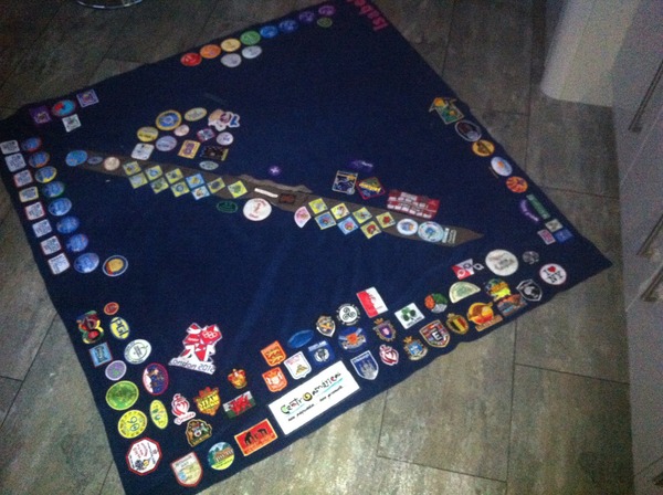 Swim badges - ideas to display/keep ?
