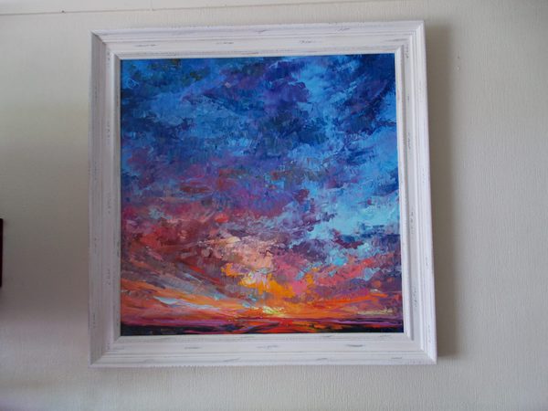 To show you all a painting I just bought?