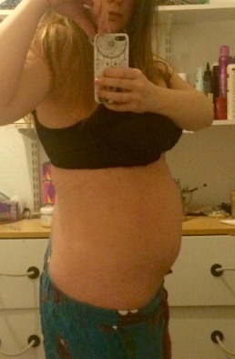 August 2016 number 4 - bumps popping and scans happening, we actually have babies!