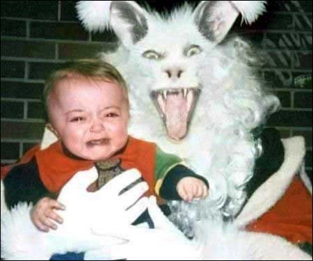 To think the Easter Bunny is the weakest link
