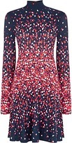 Navy/red dress - tights and shoes advice needed!