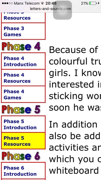 Phonics problems?