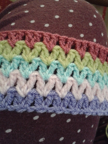 Crochet baby blanket for beginner