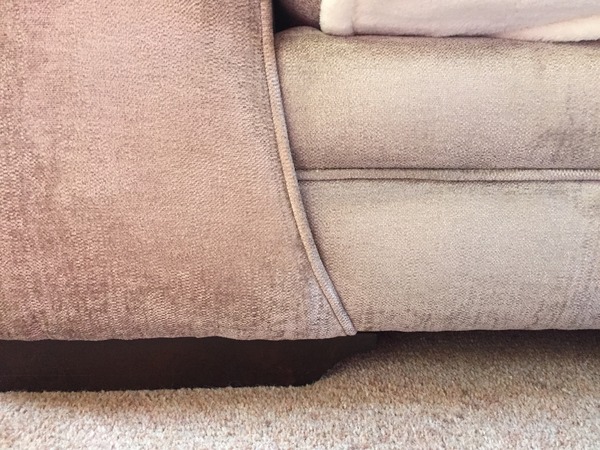 water marks on fabric sofa