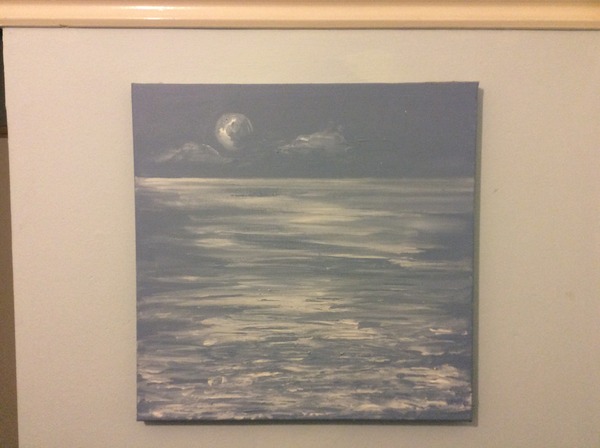 To show you all a painting I just bought?