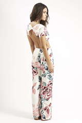 backless jumpsuit at 46? at a wedding?