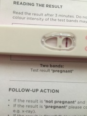 Is this test positive?