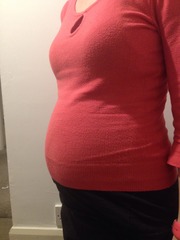 belly bulging