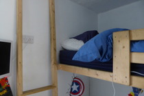 Would you split a bedroom into two very small rooms to ensure children have their own space?