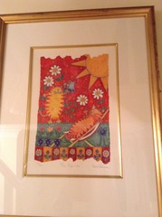 To show you all a painting I just bought?