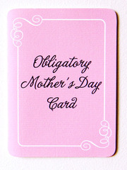 To find mothers day a bit sad