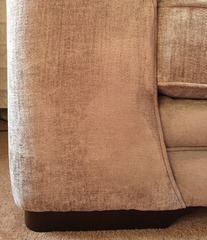 water marks on fabric sofa