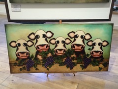 To show you all a painting I just bought?