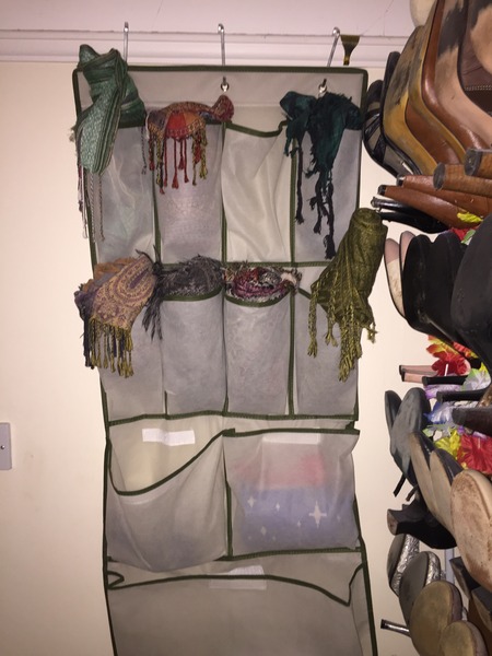 If you have a lot of scarves how/where do you store them?