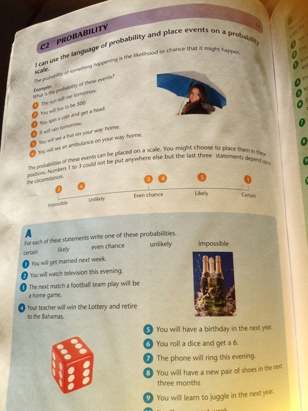 Anyone's Year 5 child got a copy of "Maths On Target" book at home? Homework help!