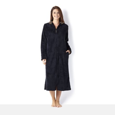 To champion the return of the "housecoat"?