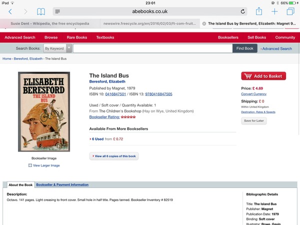 How much would you pay, just for the memory of a childhood book?