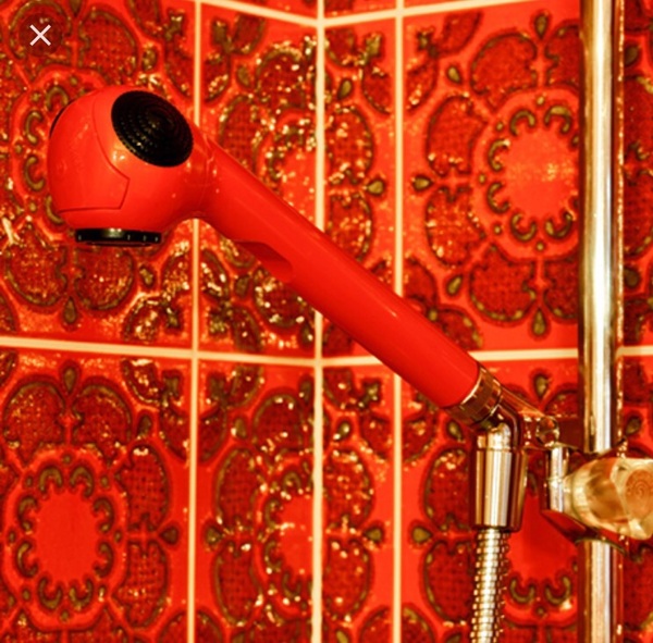 To mourn the demise of the colourful bathroom.
