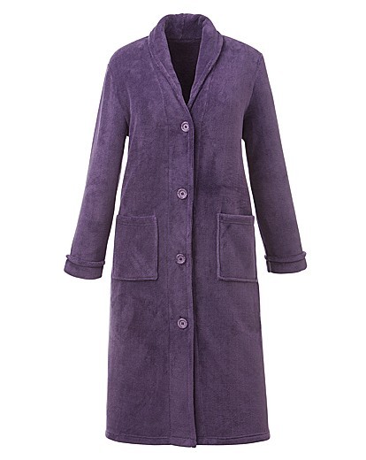 To champion the return of the "housecoat"?