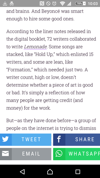 Is Beyonce lemonade the most powerful black feminist piece of work?