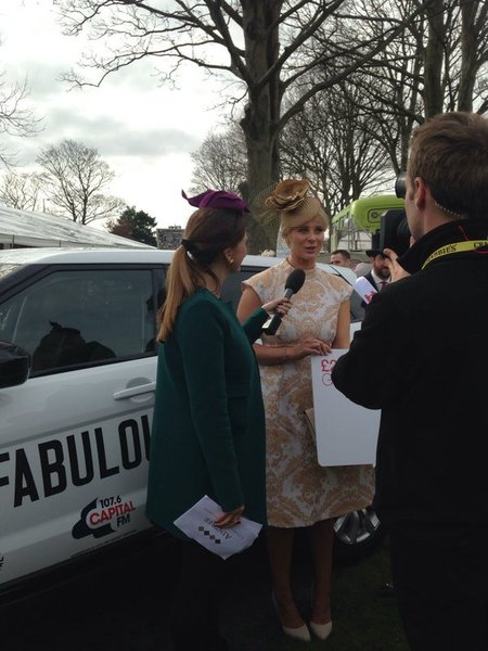 Aintree fashion - wear some tights FFS