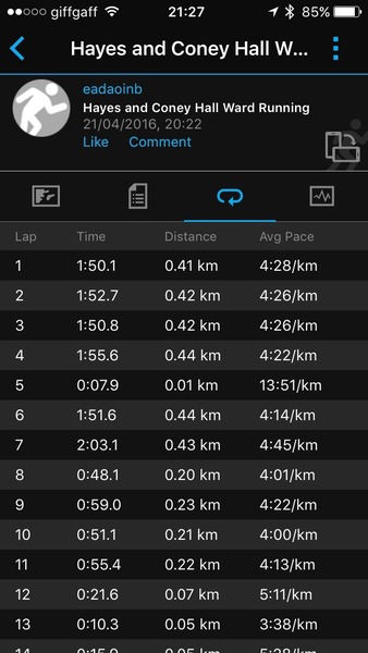 Running thread part 8