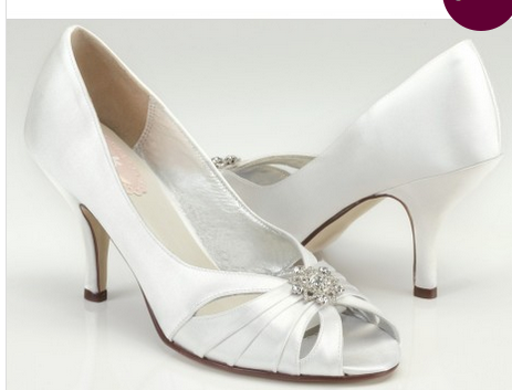 Stretching new satin shoes?