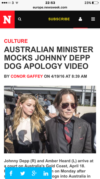 To hark back to a time when Johnny Depp looked like this...