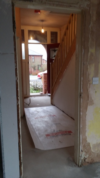 painting the staircase