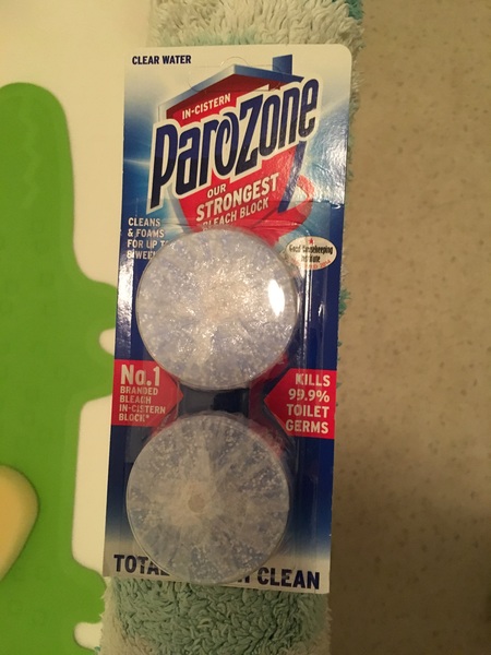 My loo is sparkling...