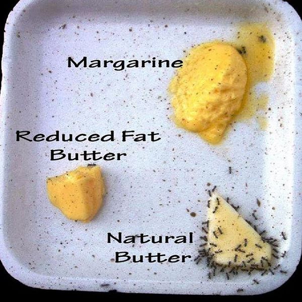 I'm sure this has been done before but....  butter or margarine?