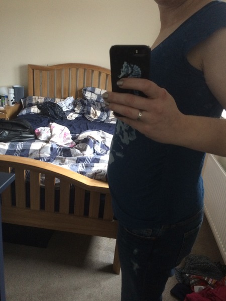 August 2016 number 4 - bumps popping and scans happening, we actually have babies!