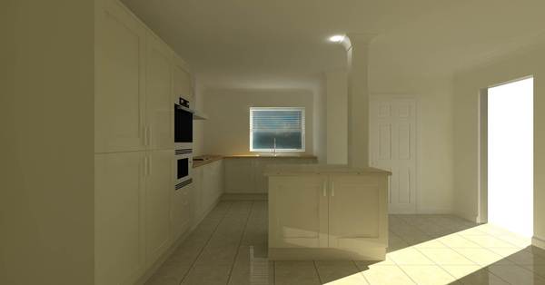 Kitchen plan with no eye level units... (daft question)