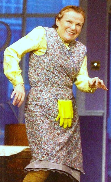 To champion the return of the "housecoat"?