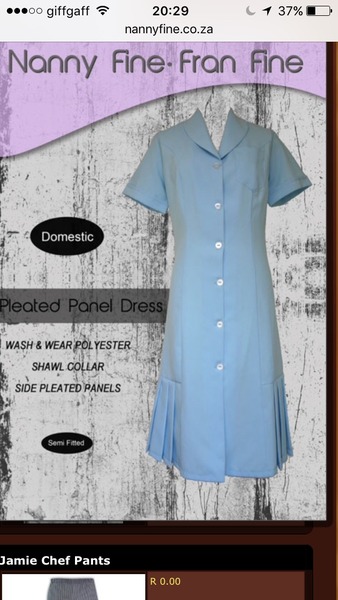 To champion the return of the "housecoat"?