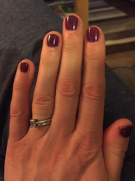 Just did my first home gel manicure!