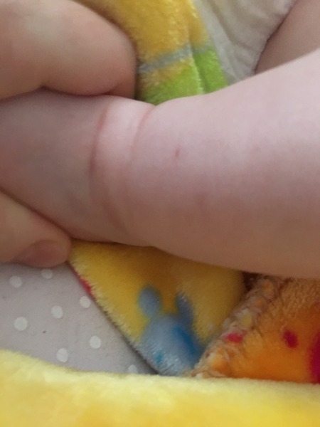 AIBU to want to buy a new cot because of these spots on dd?